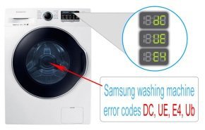 Ошибка UE стиральной машины Samsung: причины и способы устранения
