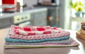 Как отстирать кухонные полотенца в домашних условиях 