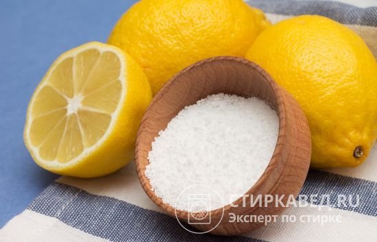 Лимонная кислота поможет избавиться от запаха сырости и незначительных следов плесени