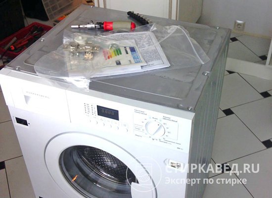 Установить новую стиральную машину можно самостоятельно, без помощи специалистов