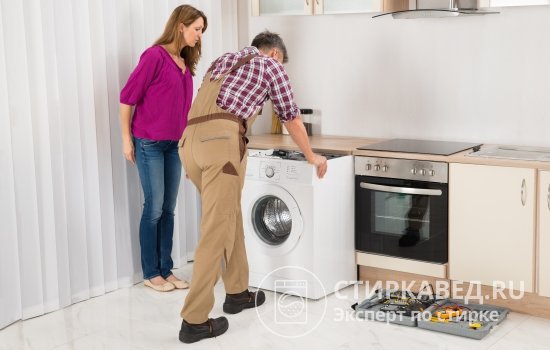 Встраиваемая стиральная машина – отличное решение для кухни