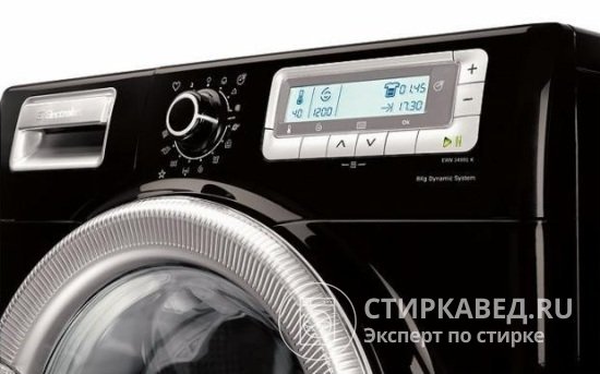 Современные модели стиральных машин Electrolux оснащены дисплеем