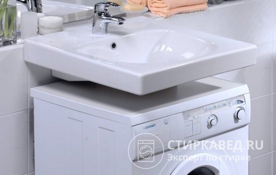 Как правильно выбрать умывальник | раковину над стиральной машиной?