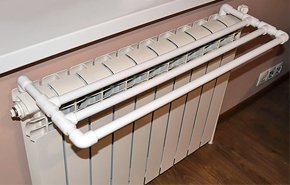 Сушилка для белья своими руками из пластиковых труб